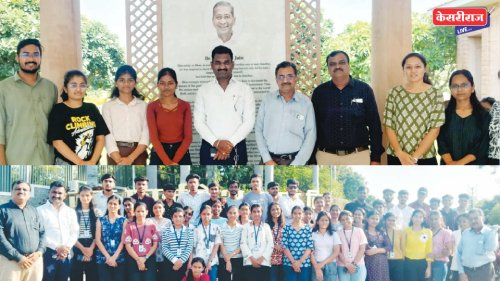 गोदावरी अभियांत्रिकीच्या विद्यार्थ्यांची जैन फार्म फ्रेश व गांधी तीर्थला भेट