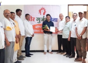 वीर गुर्जर सेनेच्या जळगाव जिल्हाध्यक्षपदी तुषार चव्हाण, उपाध्यक्षपदी विजय पाटील तर सचिवपदी सुनील पाटील यांची नियुक्ती