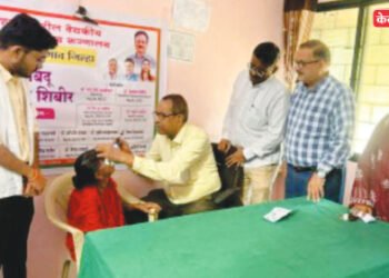 मोतीबिंदू मुक्त जळगाव जिल्हा’ अभियान;चोपड्यात मोतीबिंदू शस्त्रक्रिया शिबीराचा प्रारंभ