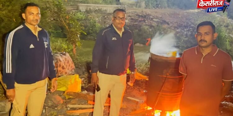 भुसावळ तालुक्यात अवैध दारूविरोधात पोलिसांची धडक मोहीम; १० गुन्हे दाखल