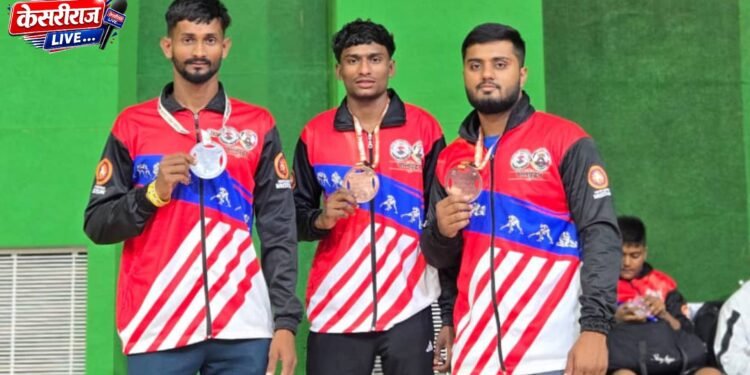 आंतरराष्ट्रीय आशियाई चॅम्पियनशिपसाठी जळगावच्या तीन पैलवानांची  निवड