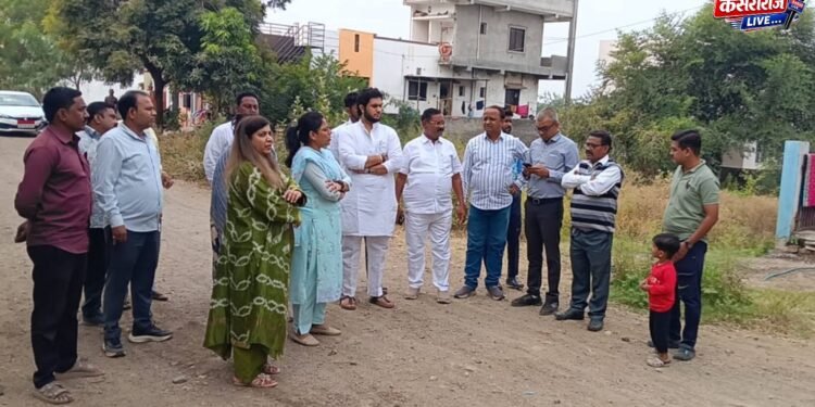 प्रभाग १२ मधील साचलेला कचरा तातडीने उचला, रात्री जाऊन पथदिव्यांची तपासणी करा